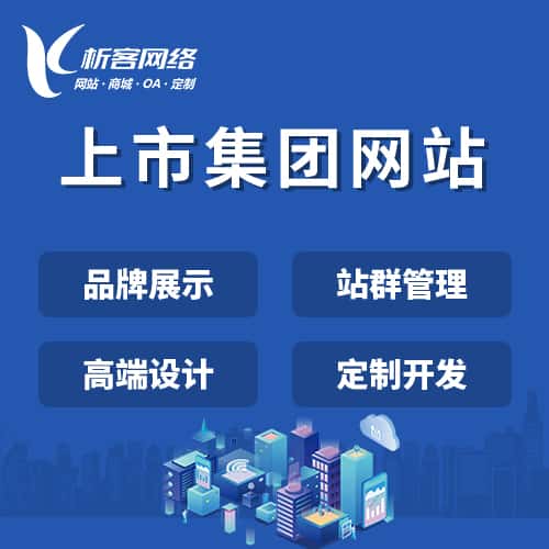 朝阳上市集团网站定制